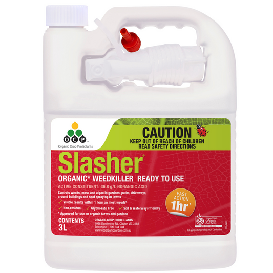 OCP Slasher Weedkiller - 3L - Liquid - Glyphosate Free - Auzzistore