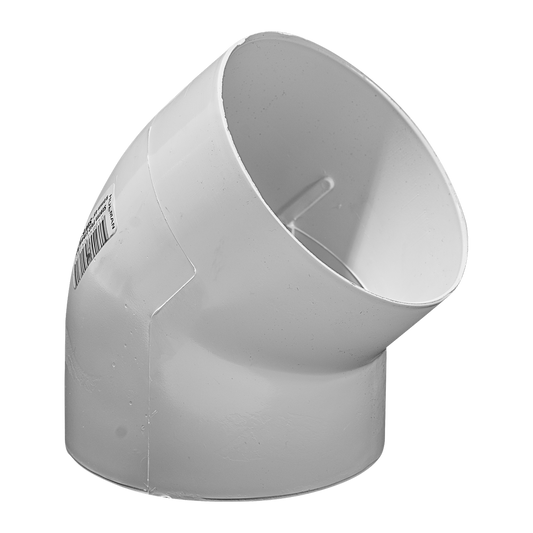Holman 90mm Stormwater Elbow 45° PVC - Durable - Easy Connection - Auzzistore