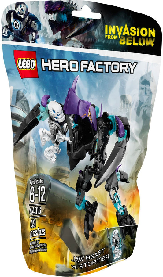 LEGO 44016 JAW Beast vs. STORMER Hero Factory - Auzzistore