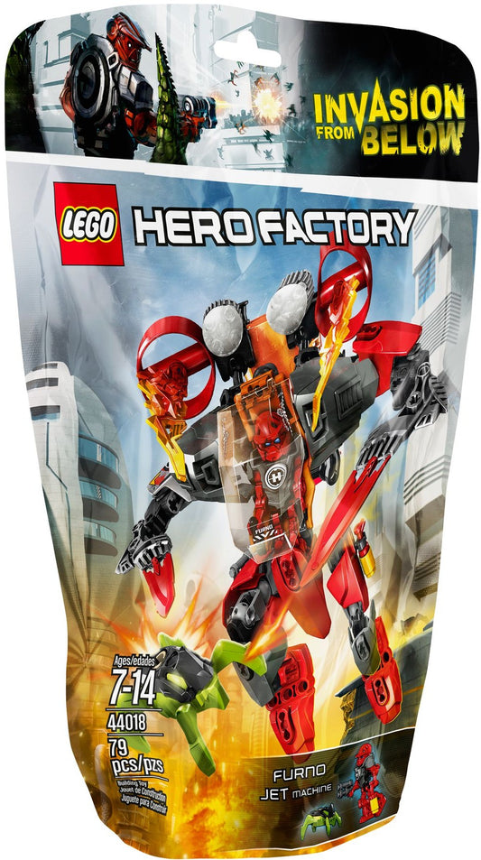 LEGO 44018 FURNO Jet Machine - Hero Factory - Auzzistore