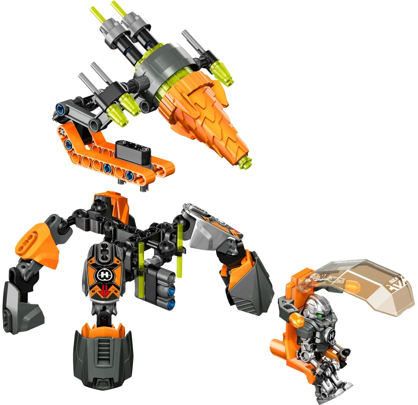 LEGO 44025 BULK Drill Machine - Hero Factory Robot