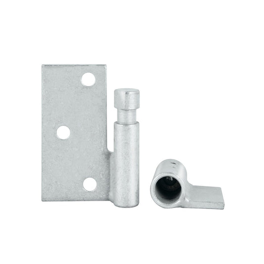 Pinnacle 16mm Galvanised Weld Strap Security Gate Hinge - 2 Pack - Durable - Anti-Lift – view 2