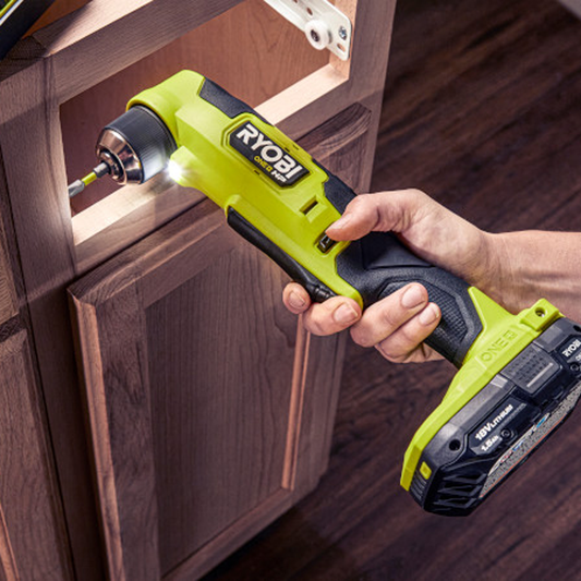 Ryobi Brushless Angle Drill - 89.5mm - Tool Only - 40Nm Torque – view 2 - Auzzistore