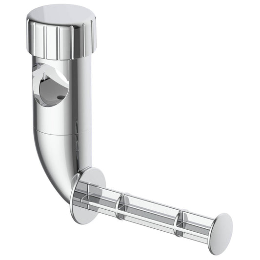 Evekare 32mm Chrome Toilet Roll Holder - Adjustable - Easy Installation