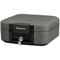 SentrySafe Privacy Lock Chest CHW20101 Black Portable Water & Fire