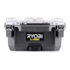 Ryobi Link Small Compact Parts Organiser - 267mm x 127mm x 508mm - IP65 Water Resistant - Detachable Bins