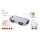 Tactix 9 Compartment Waterproof Storage Box - Large Polycarbonate - Modular