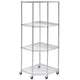 Seville Classics 4 Tier Corner Shelf