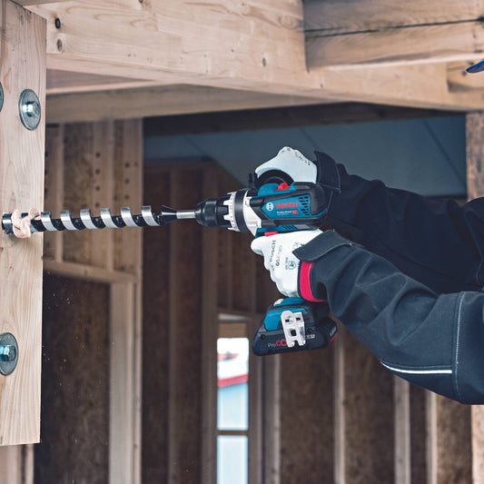 Bosch 18V Professional Brushless Hammer Drill & Impact Driver Kit - 2 Piece - 2 x 5.0Ah Batteries - 110 Nm & 215 Nm Torque – view 2