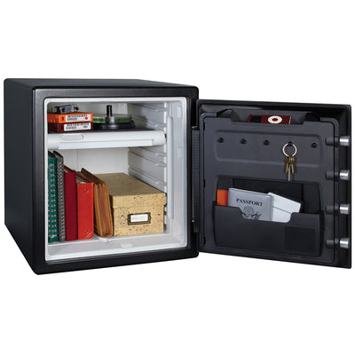 SentrySafe Water Safe Digital Alarm SFW123TTC Black Steel Capacity 33.6L