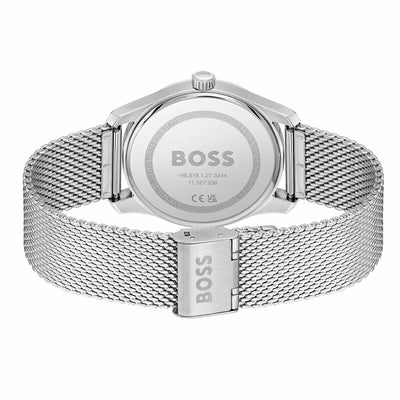 BOSS Principle Mens Watch Blue Dial Stainless Steel Date Function 1514115