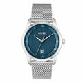 BOSS Principle Mens Watch Blue Dial Stainless Steel Date Function 1514115