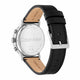 Calvin Klein Gauge Mens Watch 41mm Blue Dial Black Leather Strap — image 2