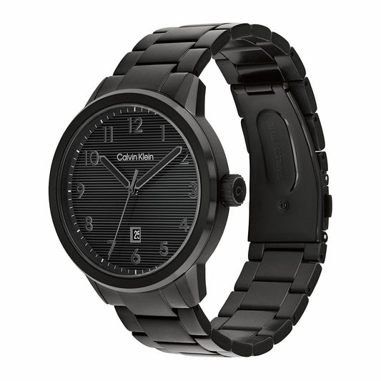 Calvin Klein Minimalistic Pilot Mens Watch 42mm Black Steel Case Black Dial — image 2