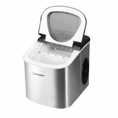 Westinghouse Compact Ice Maker 12kg Capacity WHIM01SS Stainless 120W