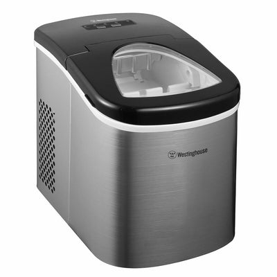 Westinghouse Compact Ice Maker 12kg Capacity WHIM01SS Stainless 120W