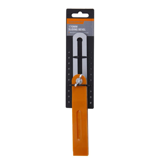 Craftright Sliding Bevel - 170mm - Cast Iron - Easy Angle Duplication - Auzzistore