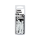 Pinnacle Countersunk Timber Screw 5.0 x 40mm Metal White 20 Pack