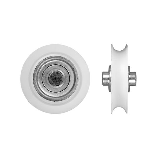 Rolltrak 32mm Nylon Concave Roller - 40kg Load - Durable Replacement - Auzzistore