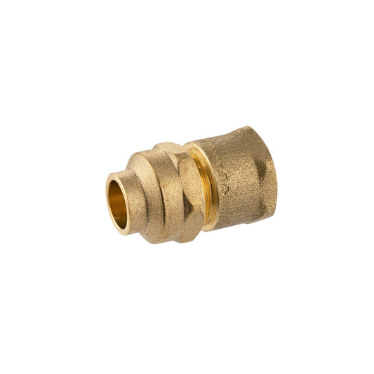 Brasshards Brass Female Flared Compression Union 15fl x 15fi - Lead Free - WaterMark Approved - Auzzistore