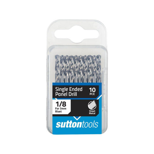 Sutton Tools Panel Drill Bit - 1/8" - Steel - Shallow Hole Drilling - Auzzistore