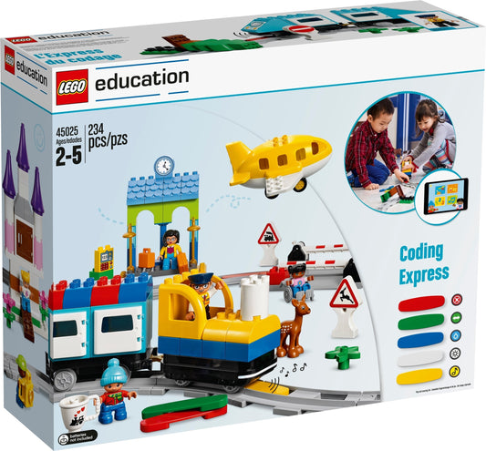 LEGO 45025 Coding Express: DUPLO Train Set for Preschool Coding - Auzzistore