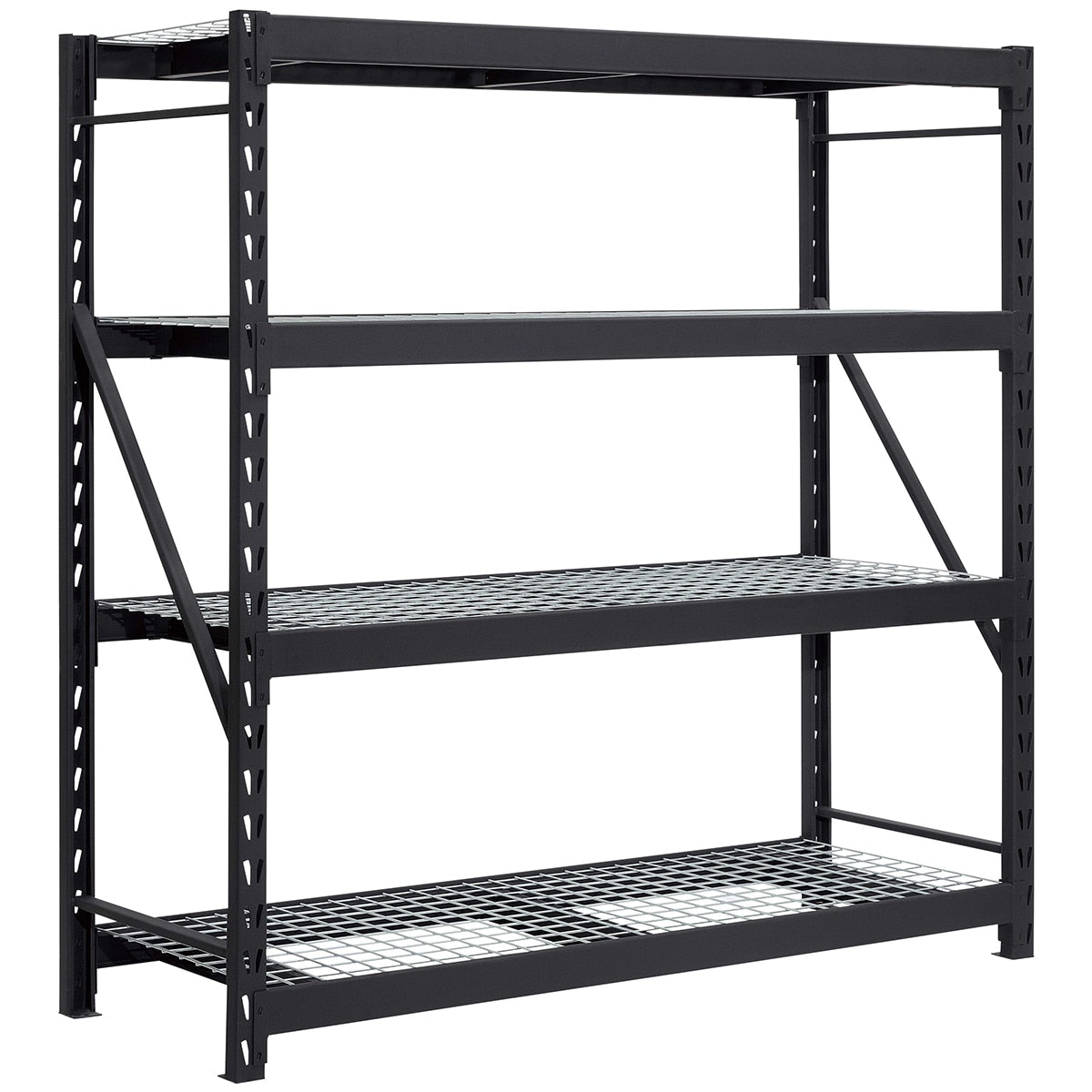Whalen Industrial Rack, H 1828 x L 1955 x W 609 mm, Steel, 3628 kg Capacity