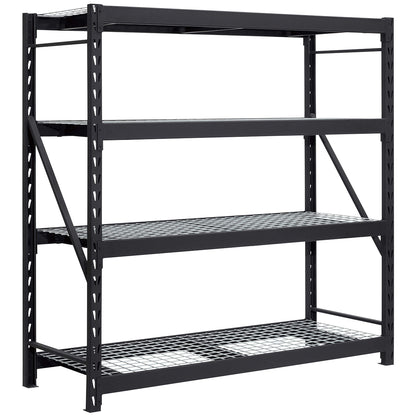 Whalen Industrial Rack, H 1828 x L 1955 x W 609 mm, Steel, 3628 kg Capacity
