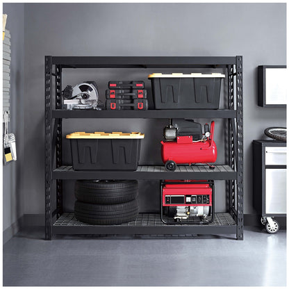 Whalen Industrial Rack, H 1828 x L 1955 x W 609 mm, Steel, 3628 kg Capacity