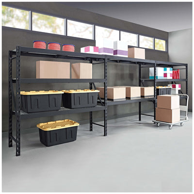 Whalen Industrial Rack with Interlocking Wire Deck