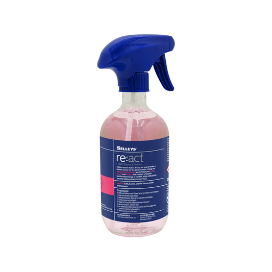 Selleys 500ml re:act Bathroom & Shower Cleaner – view 2