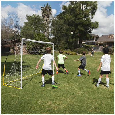 SKLZ Quickster Soccer Goal 2.44 x 1.52m White/Black Portable