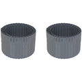 Greenlife Metal Garden Edging Roll 2 x 6M x 150mm Slate Grey