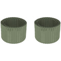 Greenlife Metal Garden Edging Roll 2 x 6M x 150mm Eucalyptus
