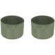 Greenlife Metal Garden Edging Roll 2 x 6M x 150mm Eucalyptus
