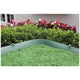 Greenlife Plastic Garden Edging 2 x (1000 x 15cm) With 20 Pegs Eucalyptus – view 3