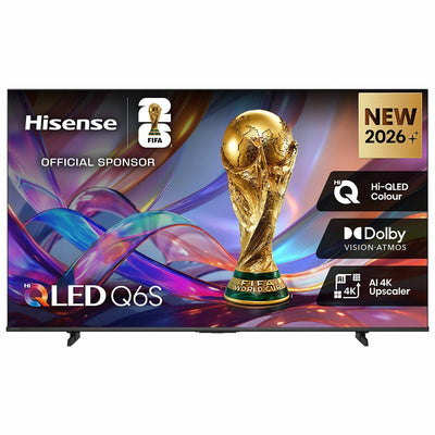 Hisense 85 Inch Q6S QLED 4K Smart TV Dolby Vision and Atmos 85Q6SAU