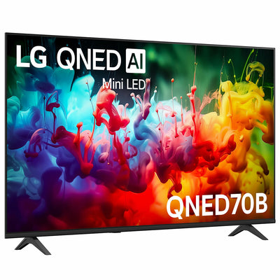 LG 65 Inch QNED Mini LED 4K Smart TV AI 65QNED70BSA Black
