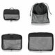 Globite 2 Piece Luggage Set With 4 Piece Packing Cube