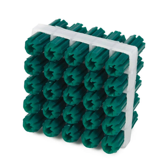 Ramset Wall Plugs - 7 x 25mm - Plastic - Light Duty - 25 Pack - Auzzistore