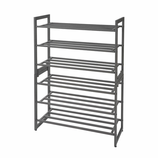 Neatfreak 3 Tier Stackable Shoe Rack Heavy Duty Metal 12 Pairs C05055P064 — image 2
