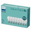 Philips Essential LED Bulb 11W B22 6500K Cool Day Light 8 Pack Dimmable