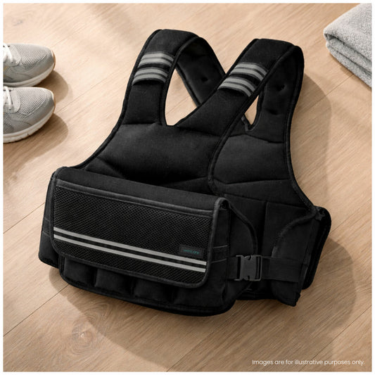 Wellcare Adjustable Weighted Fitness Vest 10kg
