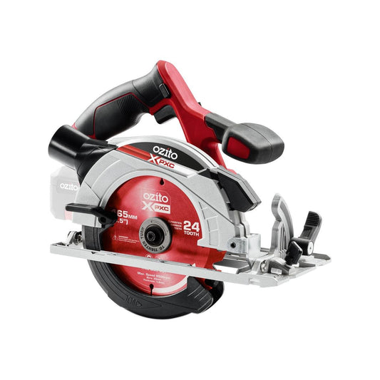 Ozito Circular Saw - 165mm - Plastic - Cordless with LED Worklight
