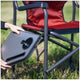 Timber Ridge Heated Director's Chair With Side Table