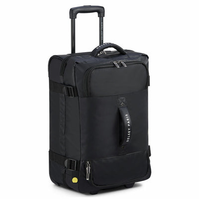 Delsey Raspail Wheeled Duffle Bag 64cm Black Polyester Capacity 55L