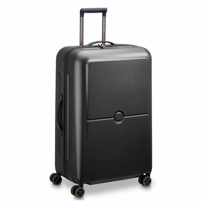 Delsey Turenne 2.0 Trolley Suitcase 75cm Black Polycarbonate TSA
