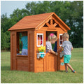 Backyard Discovery Timberlake Wooden Cedar Kids Cubby House Durable