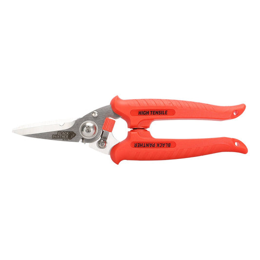 Sterling Black Panther Industrial Snips - 185mm - High Tensile - Black - Precision Cutting