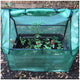 Greenlife Patio Garden Bed With Greenhouse Cover And Base 80 x 50 x 30 cm Slate Grey – view 2